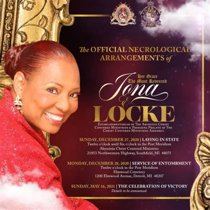 Bishop Iona Locke’s net worth, biography, fact, career, awards and life story